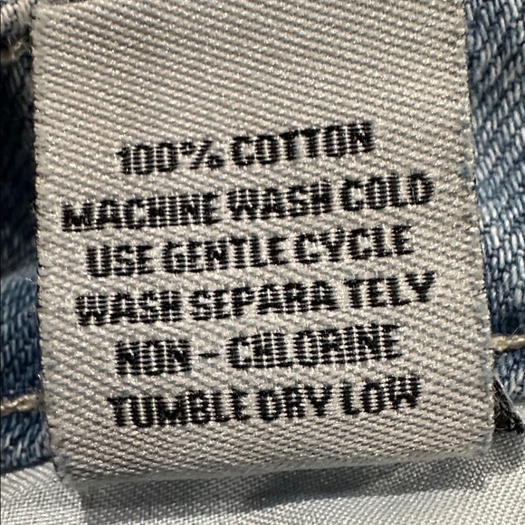 🆕 Flying Angel Stylish Light Blue Wide Leg Jeans with Bow Accents - Picture 10 of 10